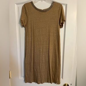 Shimmery soft t-shirt dress✨